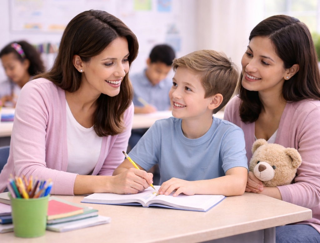 trained shadow teachers, special educators, and therapists.